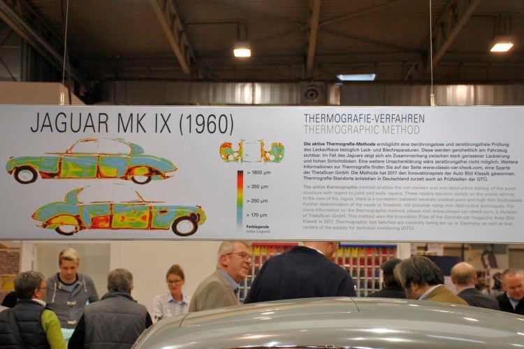 Hierbei stehen dunkle Stellen für eine hohe Schichtdicke. Diese Partien wurden also schon einmal bzw. merhfach nachlackiert. Angeboten werden solche Aufnahmen unter anderem vom Sachverständigenbüro Gunter Hauke (Dresden) und dem Unternehmen Classic Car Check. (Dominsky)