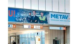 Messestart mit Verzögerung! Der Metav-Veranstalter VDW meldet, dass er die Ausgabe für 2022 von März auf Juni verschieben wird. Hier einige Hintergründe. (Bild: Messe Düsseldorf / C. Tillmann)