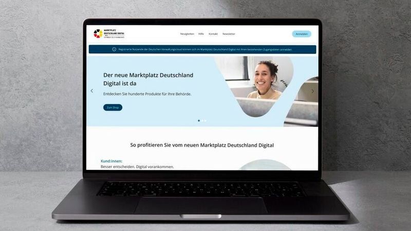 Ein Marktplatz für alle(s): Der Marktplatz Deutschland Digital wird als Produkt des IT-Planungsrats von der FITKO gesteuert. Betreiberin ist die govdigital eG. (Bild:  FITKO)
