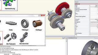 Die Software M-Design Gearbox nutzt alle berechneten Kräfte aus einer Verzahnungsberechnung automatisch auch in der Wellenberechnung. (Bild: M-Design)