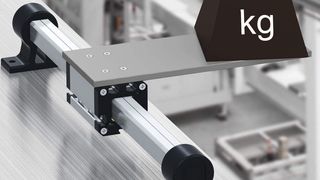 Die verdrehgesicherte schmierfreie Linearführung drylin-Q 20 kann für alle freitragenden Lösungen eingesetzt werden und Kräfte aus allen Richtungen aufnehmen. Das Lagerspiel kann mithilfe eines Inbusschlüssels manuell eingestellt werden. (Bild: Igus)