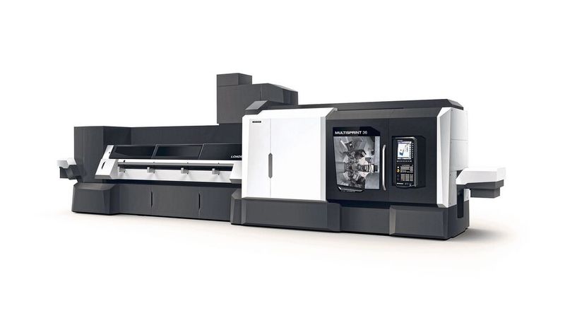 Die Multisprint 36 hat DMG Mori zur EMO 2017 vorgestellt. Kernelement der Neukonstruktion ist die Integration des Swisstypekit. (Bild: DMG Mori)