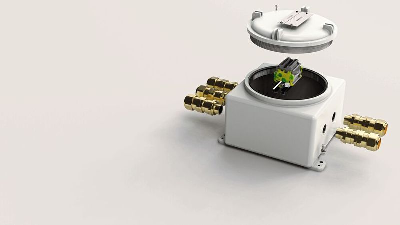 Bild 2: Druckgekapselte Gehäuse der Serie GUB wurden speziell für Atmosphären der Gasgruppe IIC entwickelt. (Bild: Rose Systemtechnik)