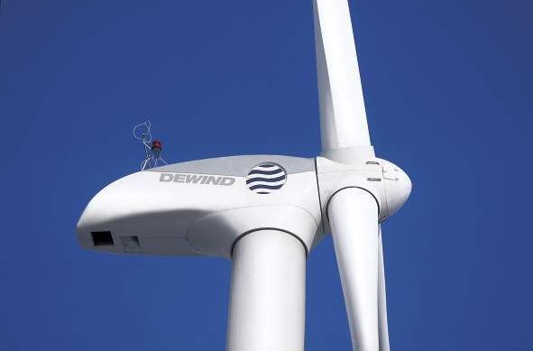 Der Prototyp des WinDrive wurde in der DeWind-Turbine Modell 8.2 in Cuxhaven erfolgreich getestet. Bild: Voith Turbo (Archiv: Vogel Business Media)