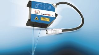 Mit dem Blue Laser Sensor optoNCDT 1700BL werden selbst glühende Objekte oder organische Stoffe wie Holz oder Haut zuverlässig erfasst.  (Bild: Micro-Epsilon)