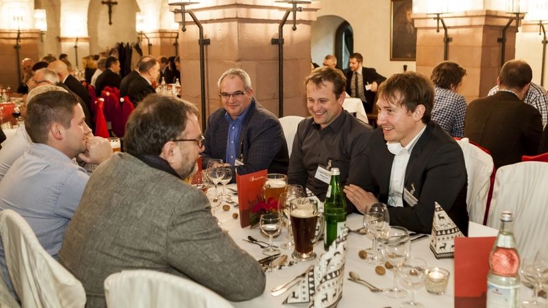Impressionen von der Abendveranstaltung der Förderprozess-Foren 2015 in Würzburg. (Bild: Bausewein/PROCESS)