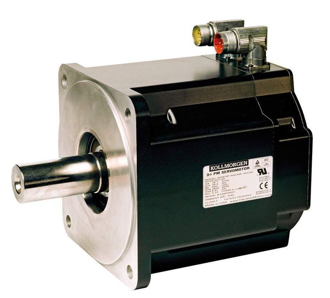 Bild 2: Der bürstenlose AC-Servomotor AKM-7 simuliert das Beschleunigen und Bremsen des Rennwagens. (Archiv: Vogel Business Media)