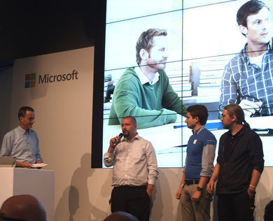 Beim Windows 10 Launch Event in Berlin kamen auch ein paar Insider zu Wort. Diese waren weltweit maßgeblich an der Produktentwicklung und Qualitätssicherung des neuen Betriebssystems beteiligt. In diesem Ausmaß ein Novum bei Microsoft. (© M. Matzer)