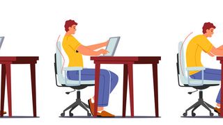 Wir alle wissen, dass Dauersitzen ungesund ist - doch was ist für mehr Ergonomie beim Sitzen zu beachten? Unser Experte gibt Tipps.  (Bild: Hanna - stock.adobe.com)