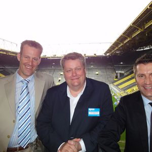 v.l. Marco Maul, Frank Wältermann und Thorsten Flügel, Tarox, sind ein eingespieltes Team wie Tick Trick und Track. (Archiv: Vogel Business Media)