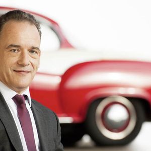 Christian Borgward, Präsident der neuen Borgward AG und Enkel von Fimengründer Carl F. W. Borgdward, erfüllt sich mit der Wiederbelebung der deutschen Kultmarke einen Kindheitstraum.(Foto:  Borgward)