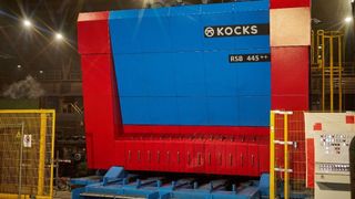 Walzstraße mit zwei Kocks-Blöcken. (Bild: GMH Gruppe)