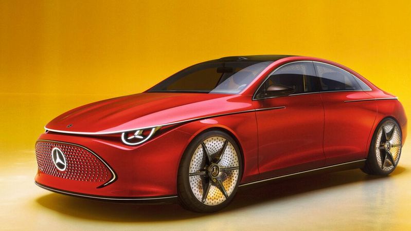 „Concept CLA Class“ hat Mercedes sein jüngstes Showcar getauft.(Bild:  Mercedes-Benz)