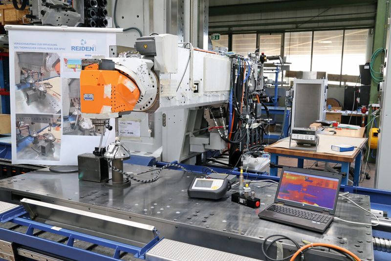 Zusammenarbeit mit der ETH (Inspire AG) in Forschung und Entwicklung. Hier wird der Wärmegang der Maschine optimiert. (Bild: Matthias Böhm)