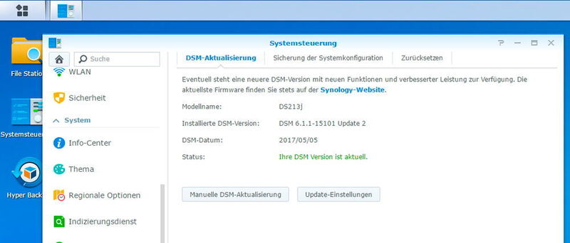 Mit der Version DSM 6.1 steht auf einem Synology NAS das neue Dateisystem btfrs zur Verfügung sowie ein Active-Directory-Server. (Thomas Joos)