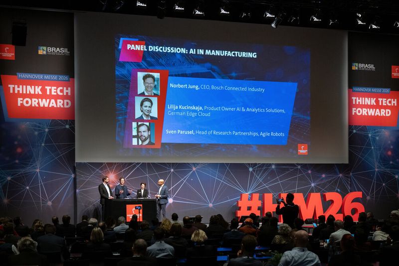 Einen ersten Vorgeschmack auf die Hannover Messe 2026 gab es während der Preview-Veranstaltung am 25. Februar 2026 in Hannover. (Bild: HMI)