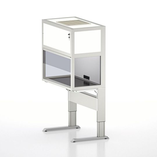 Mit der neuen Filter Fan Unit (FFU) lassen sich Reinraum-Arbeitsplätze und Maschineneinhausungen einfach realisieren. Mit der neuen Filter Fan Unit (FFU) lassen sich Reinraum-Arbeitsplätze und Maschineneinhausungen einfach realisieren.