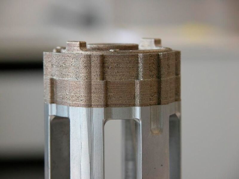 Formeinsatz für ein Spritzgusswerkzeug, der auf eine bestehende Formpartie aufgebaut wurde. (Bild: Ecoparts)