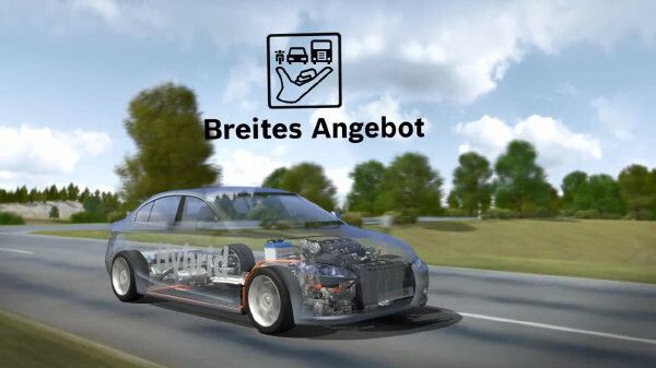 Bosch bietet Fahrzeugherstellern ein breites Angebot an Systemen und Komponenten für Hybrid- und Elektrofahrzeuge ...  (Bosch)
