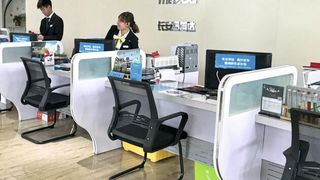 Die Serviceannahme im Mazda-Autohaus Nanjing Tianrui Automobile. (Bild: Katrin Drogatz-Krämer)