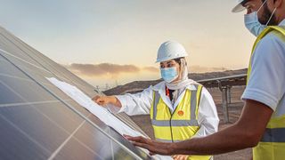 The solar and wind assets Shell acquires through the deal will triple its present renewable capacity in operation.  (Shell)