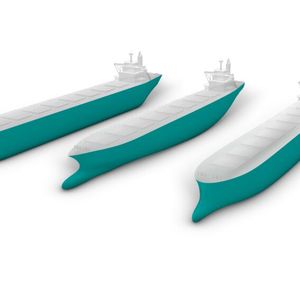 With Neural-Shipper, shape variants of ship hulls, propellers, hydrofoils, wind-assisted propulsion systems, and energy-saving devices (ESD) are generated and optimized within a few minutes.(Image: Compute Maritime)