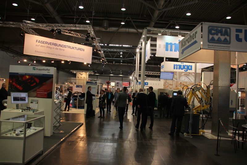 Impressionen von der Intec 2015 in Leipzig. (Sonnenberg)