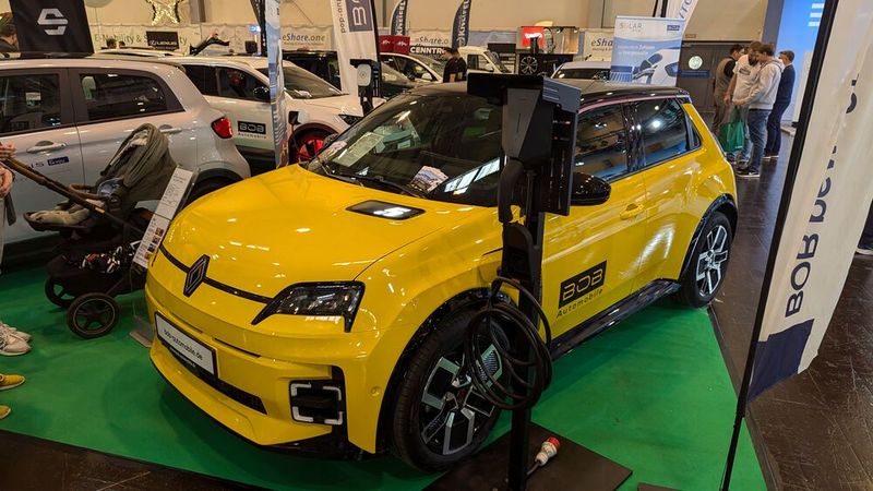 ... oder der neue Renault 5 zu sehen. (Bild: Rosenow – VCG)