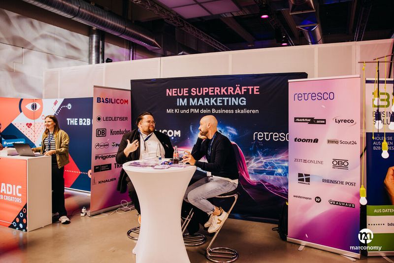 Impressionen der marconomy B2B Marketing Days 2023 (Bild: www.bkfotofilm.de – marconomy)