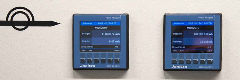 Janitza-Messtechnik in der Hauptverteilung der Unterbrechungsfreien Stromversorgung Janitza-Messtechnik in der Hauptverteilung der Unterbrechungsfreien Stromversorgung