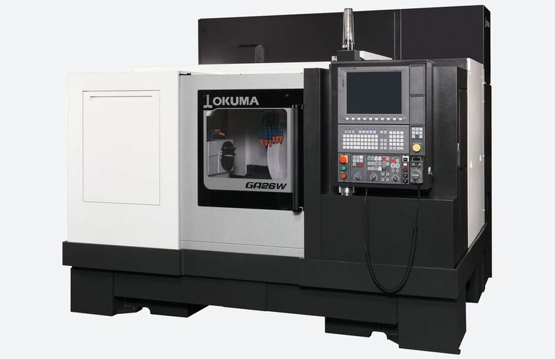 Okuma-Schleifmaschinen wie die GA26W kombinieren herausragende Fertigungsqualität mit sehr hoher Produktivität. (Okuma)