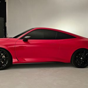 Das neue Auto steht im Wesentlichen auf der Plattform des Civic, der als Type R schon eine durchaus sportliche Figur macht.(Bild:  Honda)