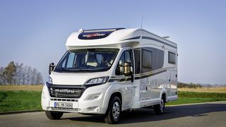 Der Malibu T430 von außen. Basis ist ein Fiat Ducato mit 150 PS. (Bild: Carthago / Malibu)