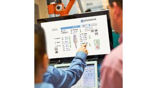 The control unit is designed for application in smart process lines with an industry 4.0 usage. (Plasmatreat)