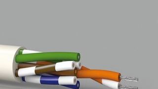 Das Kabel CAT-5e-Chain PUR Flex UTP-C kann aufgrund seiner Konstruktion problemlos in Schleppketten eingesetzt werden. (Bild: Kabeltronik)