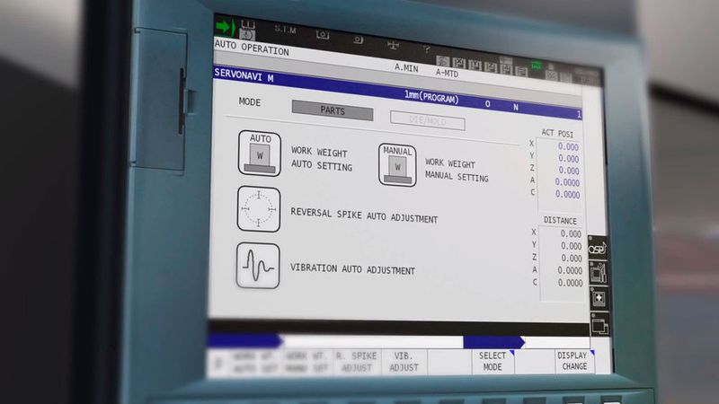 Das Servonavi bietet innovative Lösungen, um Präzision und Effizienz zu maximieren. (Bild: Okuma Europe)