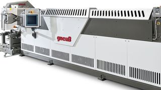 MRS-Extrusionsanlage mit Multi-Rotationsextruder MRS und Rotary-Schmelzefilter RSF Genius. (Bild: Gneuß)