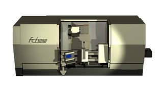 Das Bearbeitungszentrum FCT 1000 ist für die Großteilebearbeitung mit komplizierten Konturen und hoher Präzision ausgelegt. Bild: WMS Werkzeugmaschinen (Archiv: Vogel Business Media)