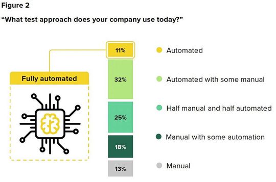 Automated Testing: What testing approach a company uses.