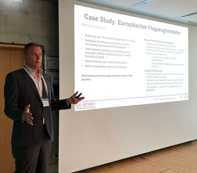 Wallix beschreibt den sicheren Zugang von außen zu den Kronjuwelen! Schnell, einfach und effizient! (Vogel IT-Akademie)