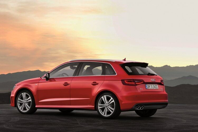 Auch mit fünf Türen gibt sich der A3 gewohnt sportlich. (Audi)