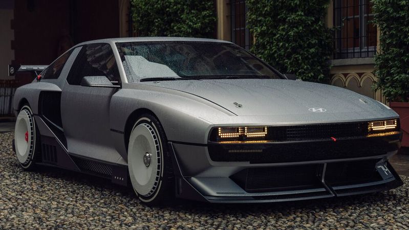 Hyundai könnte den N Visioni 74 in Kleinserie bauen.(Bild:  Hyundai)