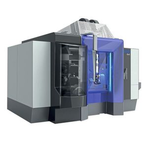 Das Werkzeugmaschinen-Baukastensystem Mikron 6x6 ermöglicht die komplette Fertigung von Bauteilen auf einer einzigen Maschine. 

