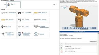 Die neue Version des 3D CAD Downloadportals PARTcommunity von Serto.  (Bild: Cadenas)