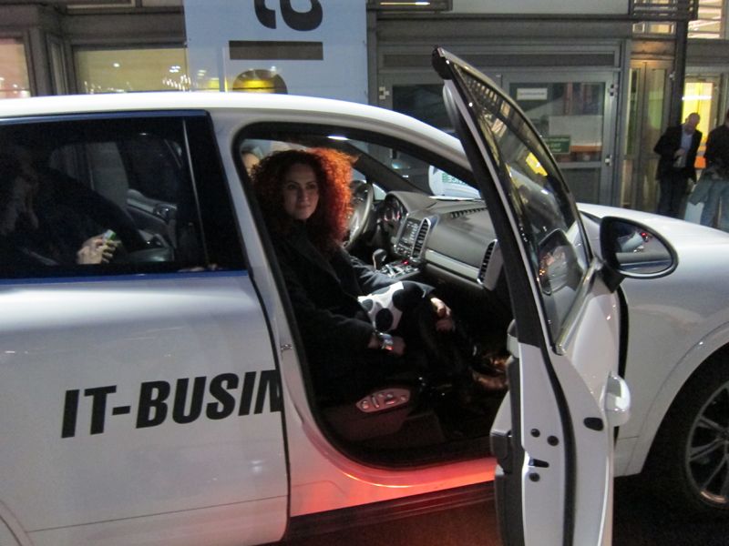 IT-BUSINESS hatte ein eigenes VIP-Shuttle. (IT-BUSINESS)