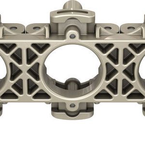 Dynamic Cable Option, kurz DCO. Kunststoff-Einleger sorgen dafür, dass Kabel mit unterschiedlichen Durchmessern gleich zuverlässig fixiert sind.