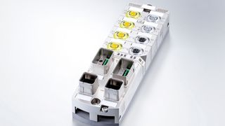 Das robuste Gehäuse aus Metall mit Vollverguss eröffnet ein breites Einsatzspektrum – bis hin zur extremen Schweissapplikation.  (Murrelektronik)