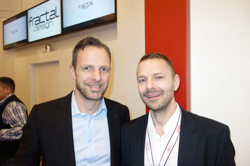Björn Siewert (l.), S&K, und Peter Nöttel, Littlebit (Bild: IT-BUSINESS)