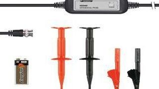 Kotenloses Live-Webinar: Wann benutze ich welchen Tastkopf? Im Bild der differentielle Tastkopf Hameg HZO40 mit einer Bandbreite von 200 MHz (Hameg)