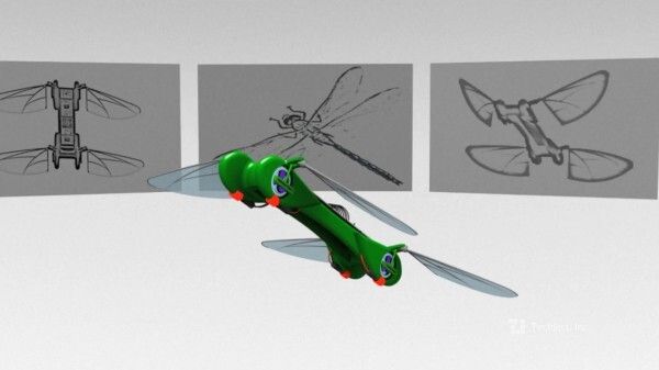 Computer-Animation der Dragonfly (Bild: TechJect)